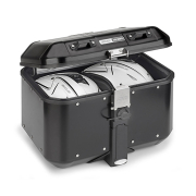 Centralni kofer GIVI TREKKER DOLOMITI DLM46B ALU crni Monokey 46L