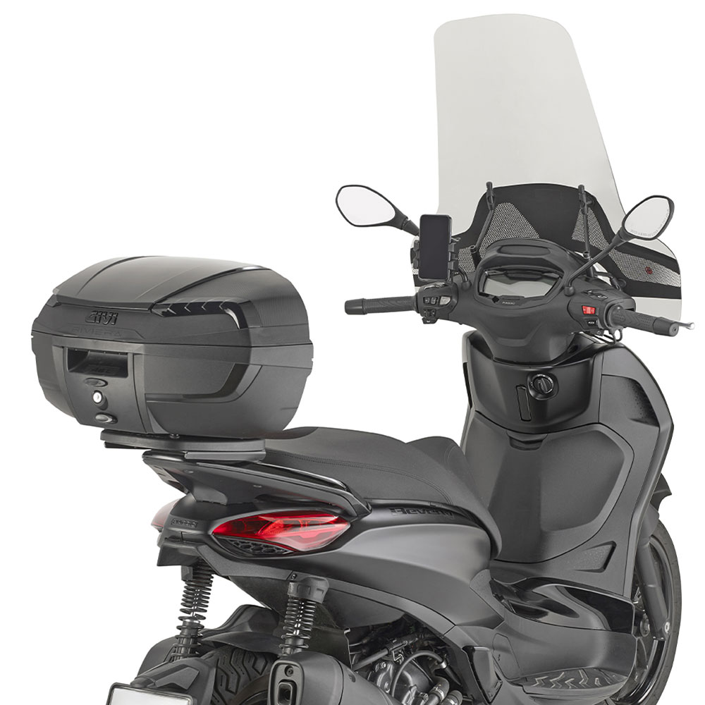 Centralni kofer GIVI E46NB RIVIERA TRIPLE BLACK Monolock 46L