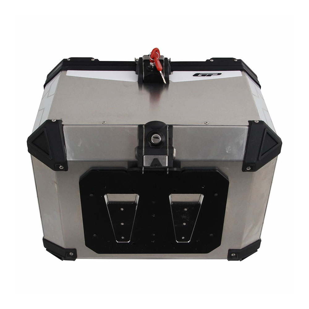 Centralni kofer GP KOMPOZIT aluminijumski 57L sivi