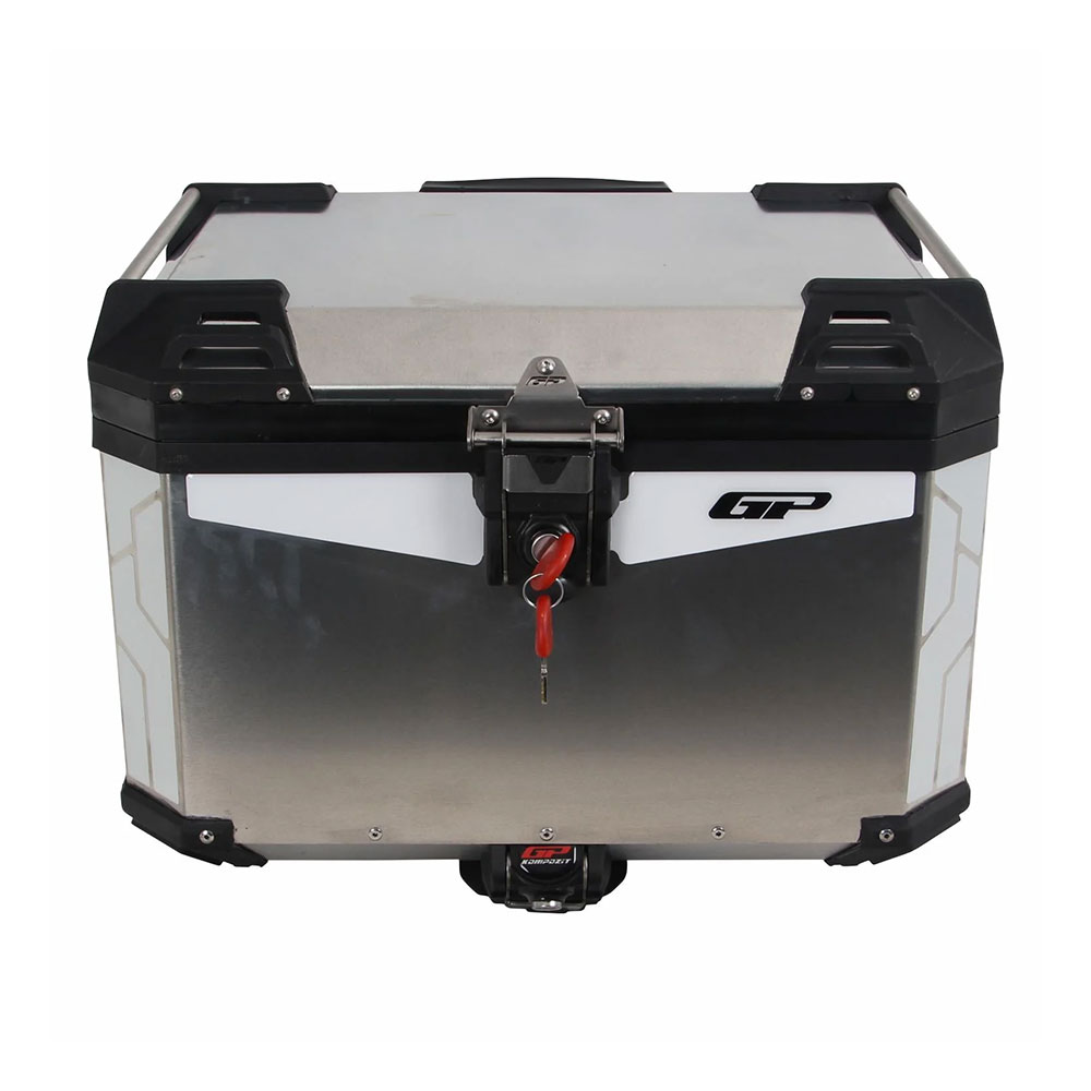 Centralni kofer GP KOMPOZIT aluminijumski 57L sivi