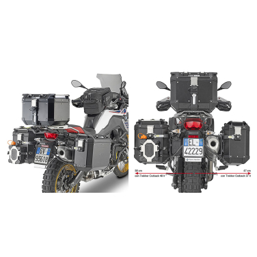Nosač bočnih kofera GIVI BMW F 850 GS ADVENTURE (19-23) PL5127CAM