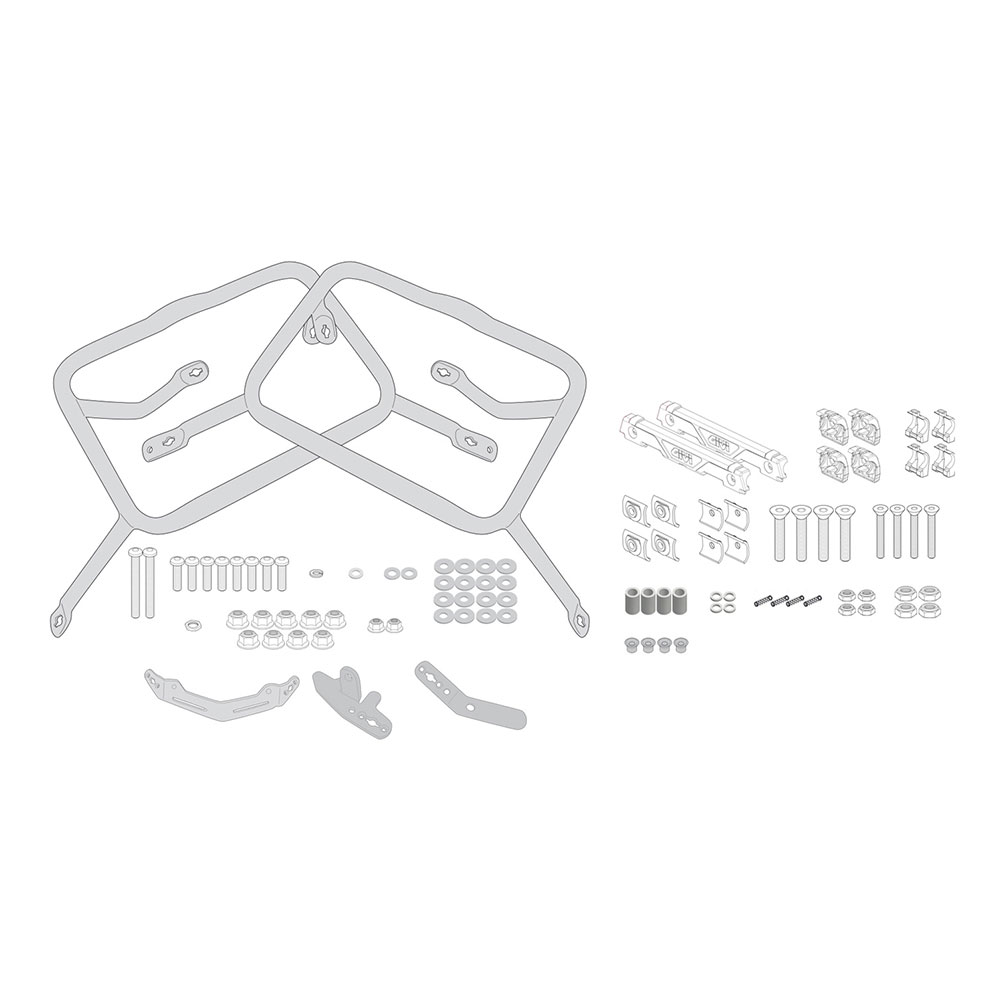 Nosač bočnih kofera GIVI Honda NC 750 X (21-25) PLO1192CAM