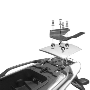 Nosač centralnog kofera Monolock Kappa Gilera Nexus 500 K682M