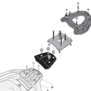 Nosač centralnog kofera GIVI Piaggio MP3 300 500 Sport / Business (14-17) SR5609