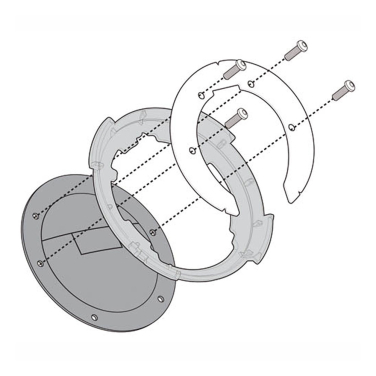 Nosač Tanklock torbe GIVI Honda CBR 600 RR (05-09) BF03