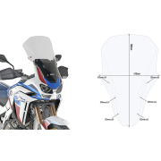 Vizir providni GIVI Honda CRF 1100 L Africa Twin Adventure Sports (20-25) D1178ST