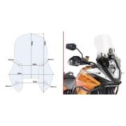 Vizir providni GIVI KTM 1050 /1090 / 1190 ADVENTURE D7703ST