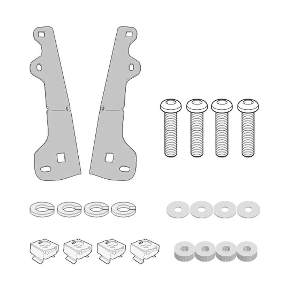 Ojačanje / nosač vizira BMW F 750 / 800 GS (18-23) GIVI