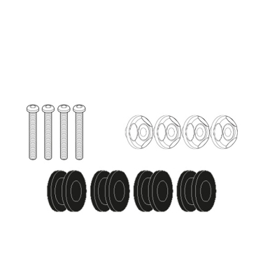 Nosač vizira GIVI Yamaha N Max (21-24) D2153KIT