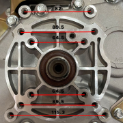 Motor ugradni 178F konusna radilica - dizel