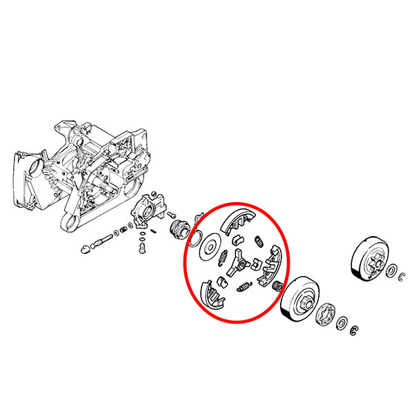 Kvačilo STIHL 064 066 MS 640 650 660 THORP