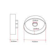 Lančanik THORP  HU400-A7N Husqvarna 61 266 3/8"