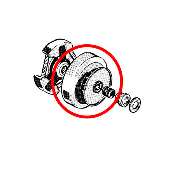 Lančanik THORP  HU400-A7N Husqvarna 61 266 3/8"