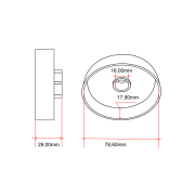 Lančanik THORP JO265LC-A7X Husqvarna 365 371 372 3/8" sa prstenom