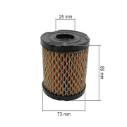 Filter vazduha TECUMSEH 4 do 7 KS ( 73x25x89 mm ) papirni okrugli