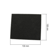 Filter vazduha univerzalni ( 130x108x25 mm ) sunđerasti