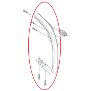 Cevasta ručka Husqvarna 445 450 THORP