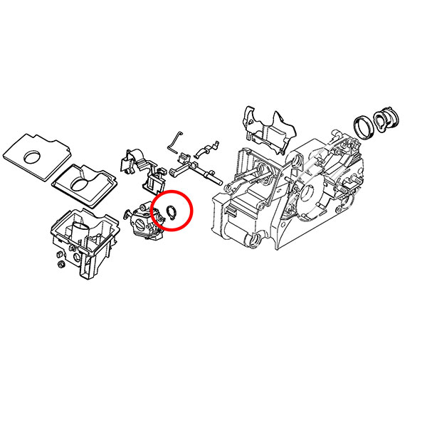 Prsten krimera STIHL 017 018 MS 170 180