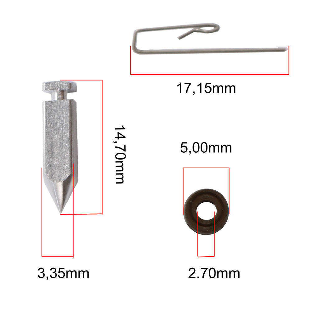 Igla plovka TECUMSEH V40 50 60 fi 3,35x14,7 mm
