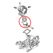 Klip STIHL MS 362 fi 47 mm bolcna 12 mm Meteor