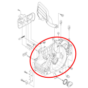 Kućište motora Husqvarna 445 450