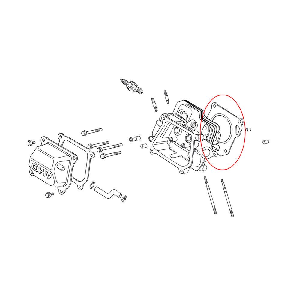 Dihtung glave Honda GX 160