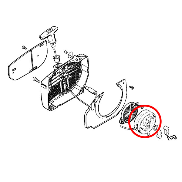 Kotur kanapa STIHL 064 066 MS 640 650 660