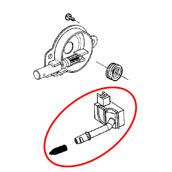 Gumica uljne pumpe Husqvarna 136 137 141 142