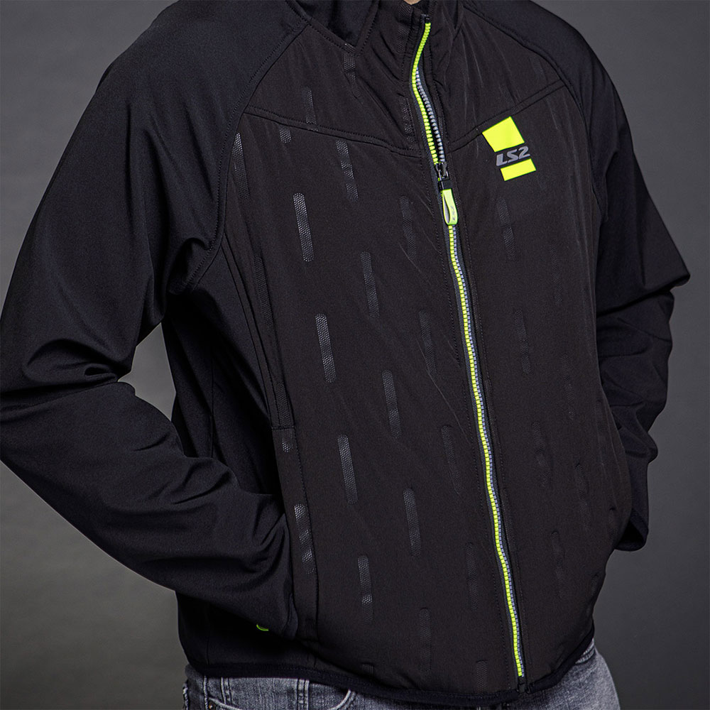 Jakna LS2 TITANIUM muška crno žuta XXL