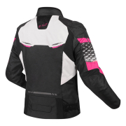 Jakna LS2 APEX ženska crno belo roza XL
