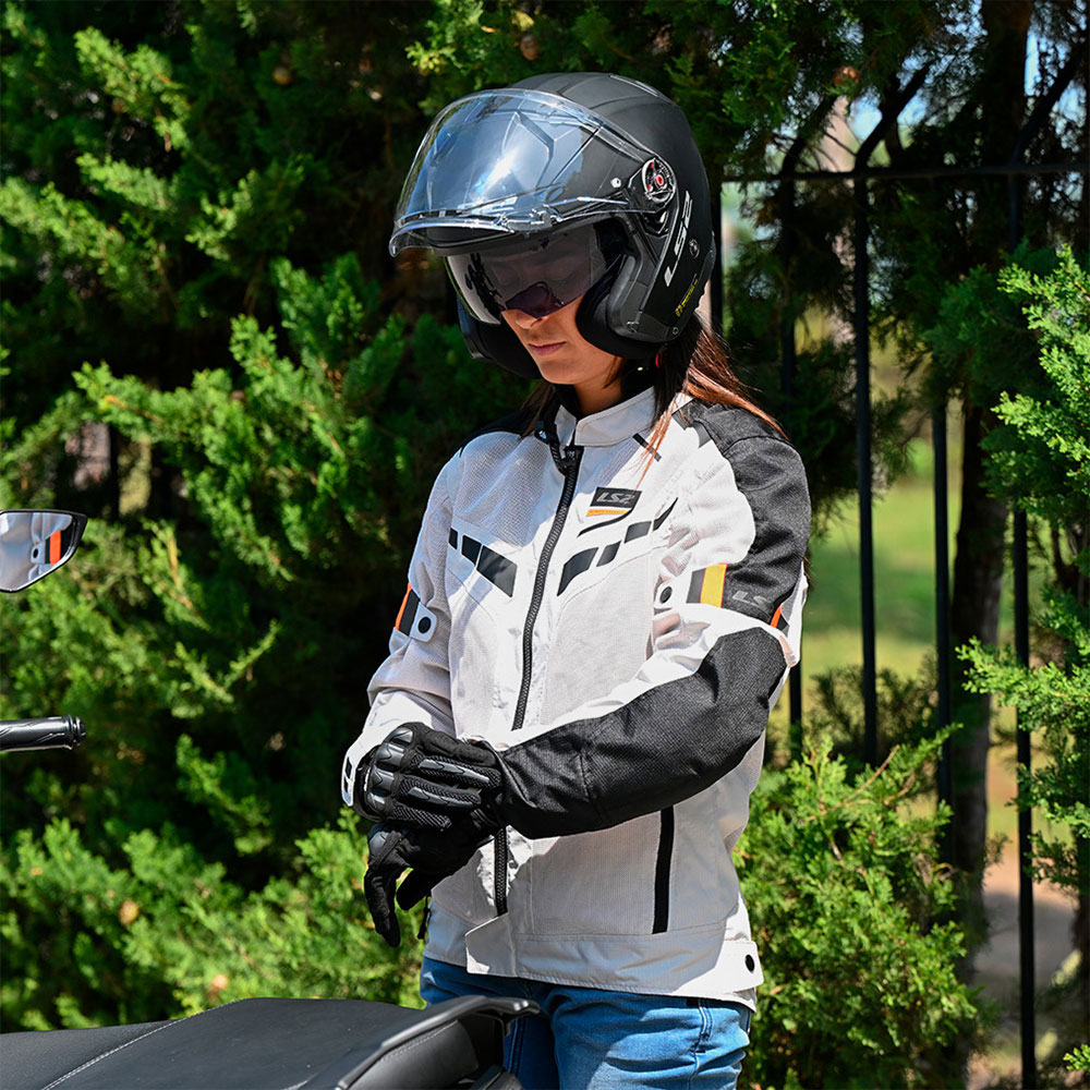 Jakna LS2 GARDA AIR ženska crno siva M