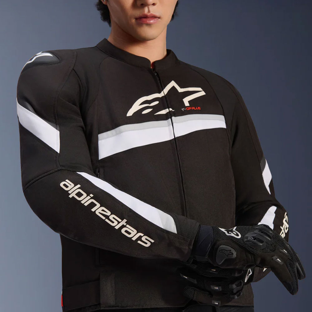 Jakna ALPINESTARS T-GP PLUS R V4 crno bela