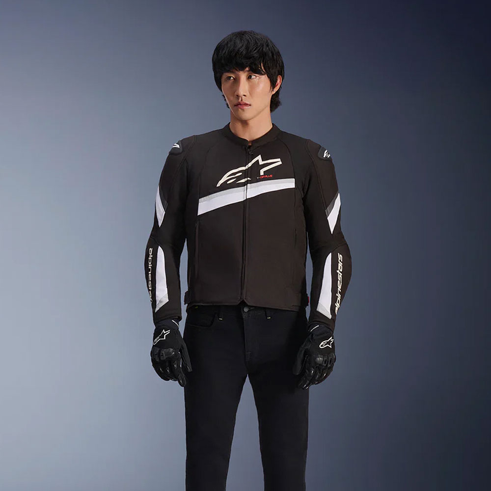 Jakna ALPINESTARS T-GP PLUS R V4 crno bela