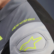 Jakna ALPINESTARS T-JAWS V4 WP crno sivo žuta