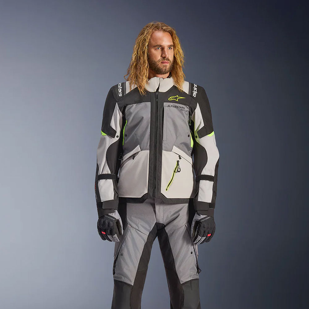 Jakna ALPINESTARS ANDES V4 DRYSTAR sivo crno žuta