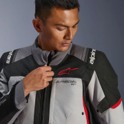 Jakna ALPINESTARS ANDES V4 DRYSTAR sivo crno crvena