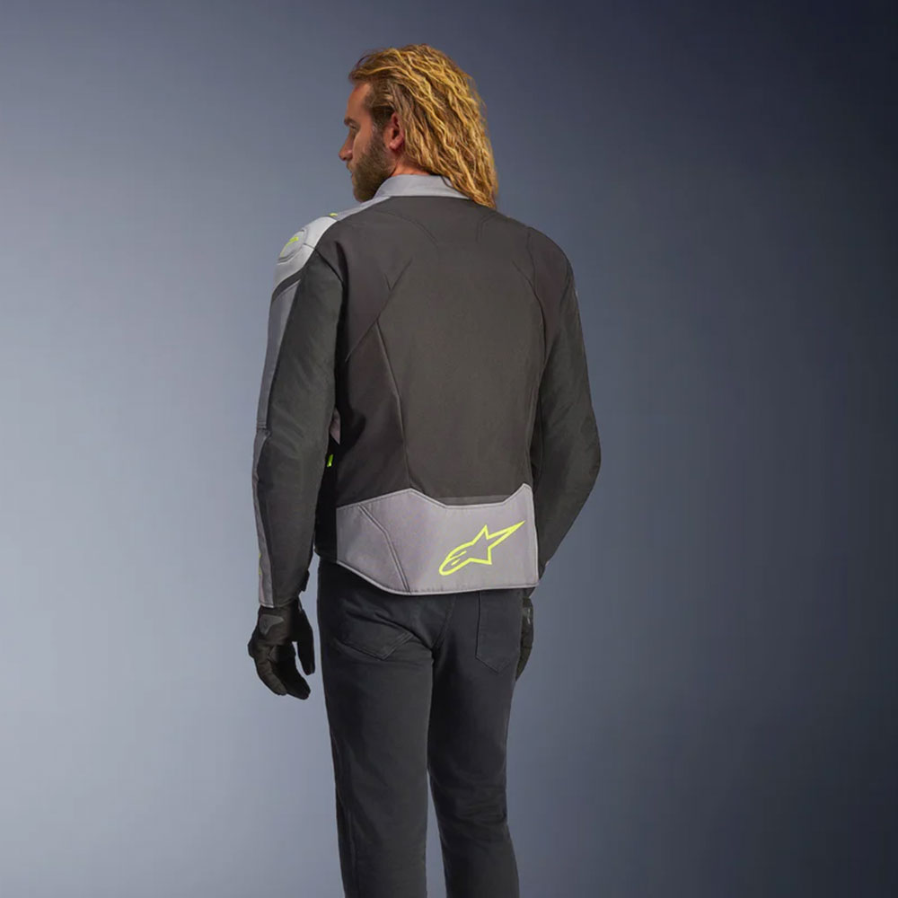 Jakna ALPINESTARS T-JAWS V4 WP crno sivo žuta M