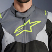 Jakna ALPINESTARS T-JAWS V4 WP crno sivo žuta M