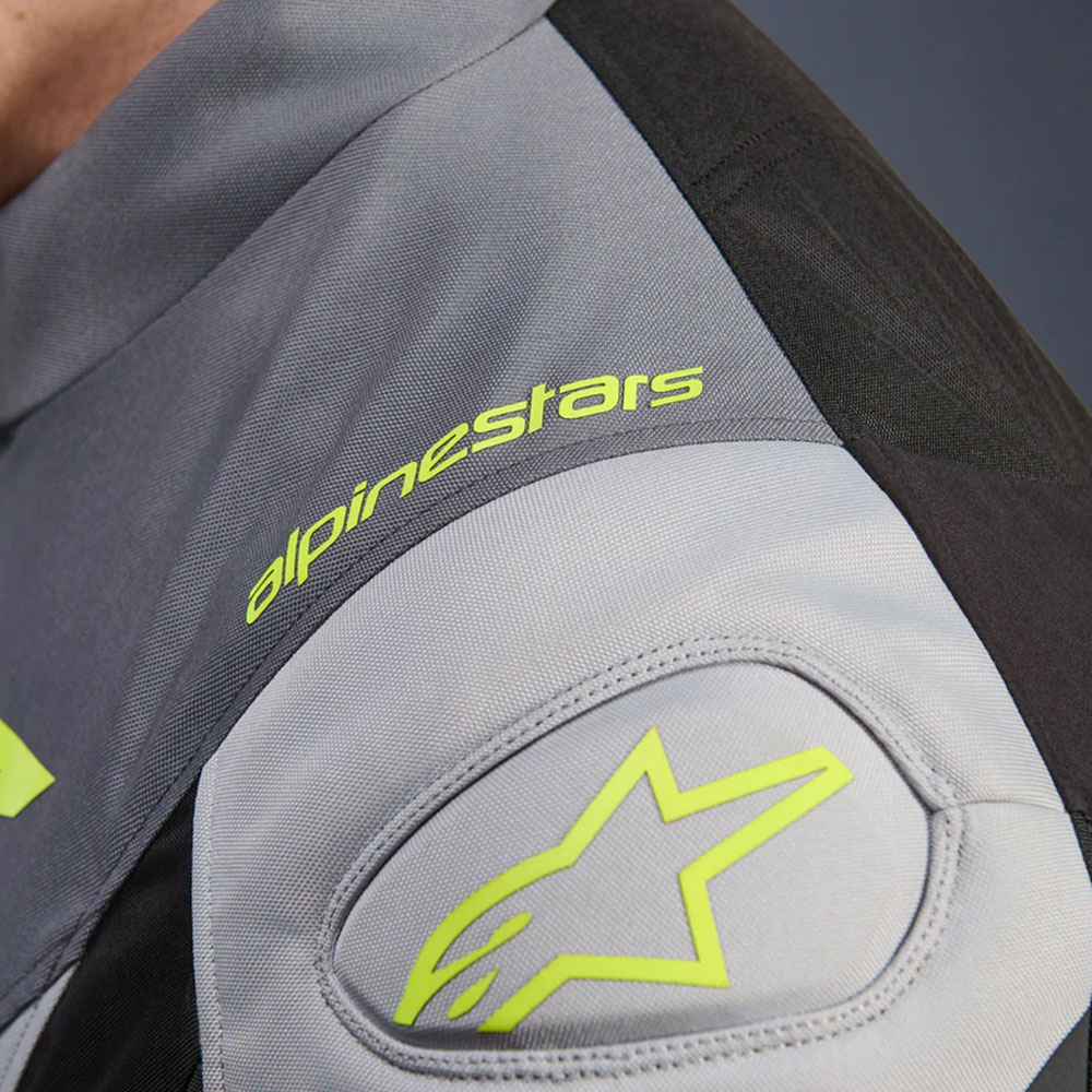 Jakna ALPINESTARS T-JAWS V4 WP crno sivo žuta L