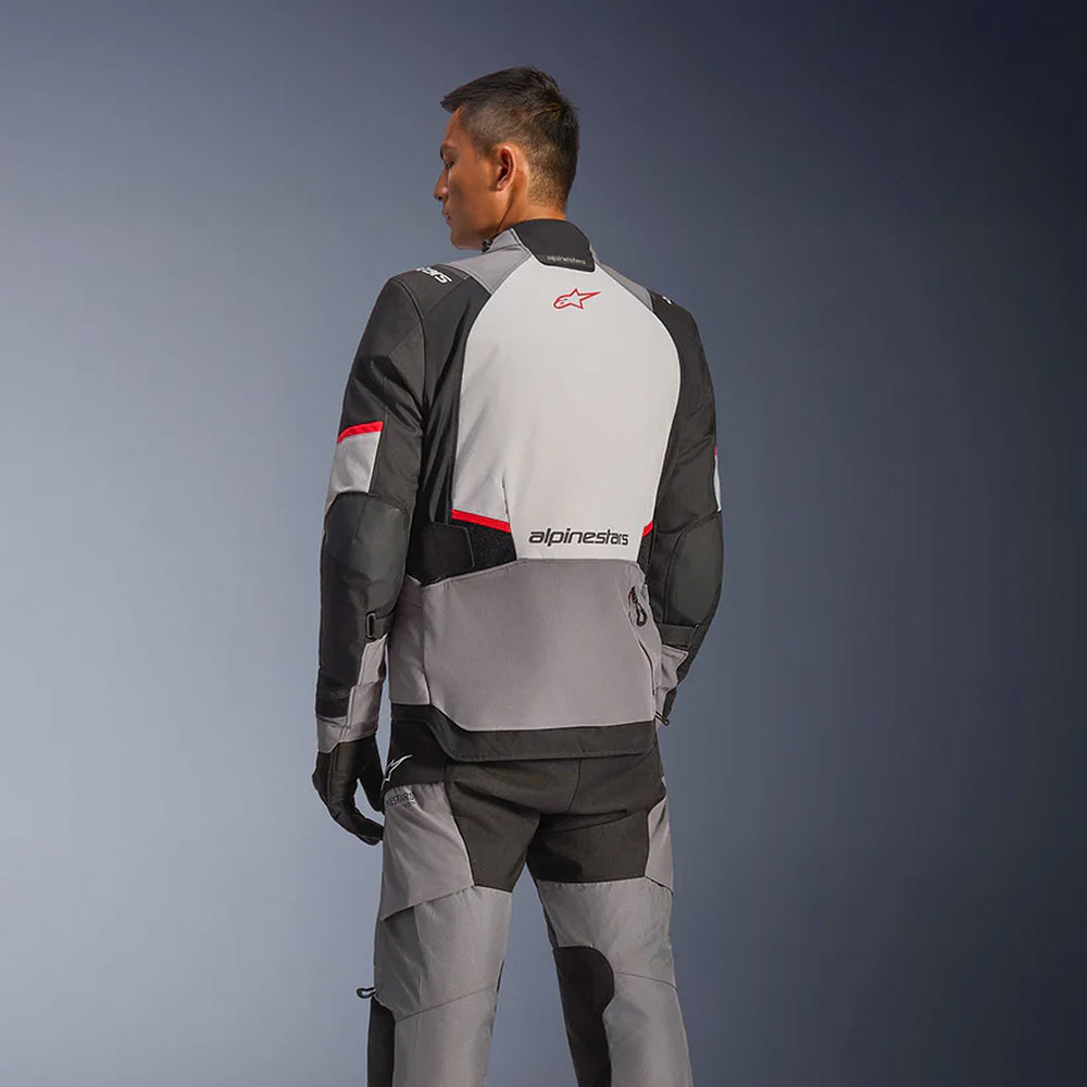 Jakna ALPINESTARS ANDES V4 DRYSTAR sivo crno crvena XL