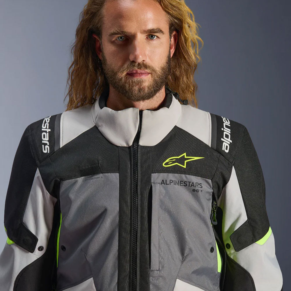 Jakna ALPINESTARS ANDES V4 DRYSTAR sivo crno žuta XXL