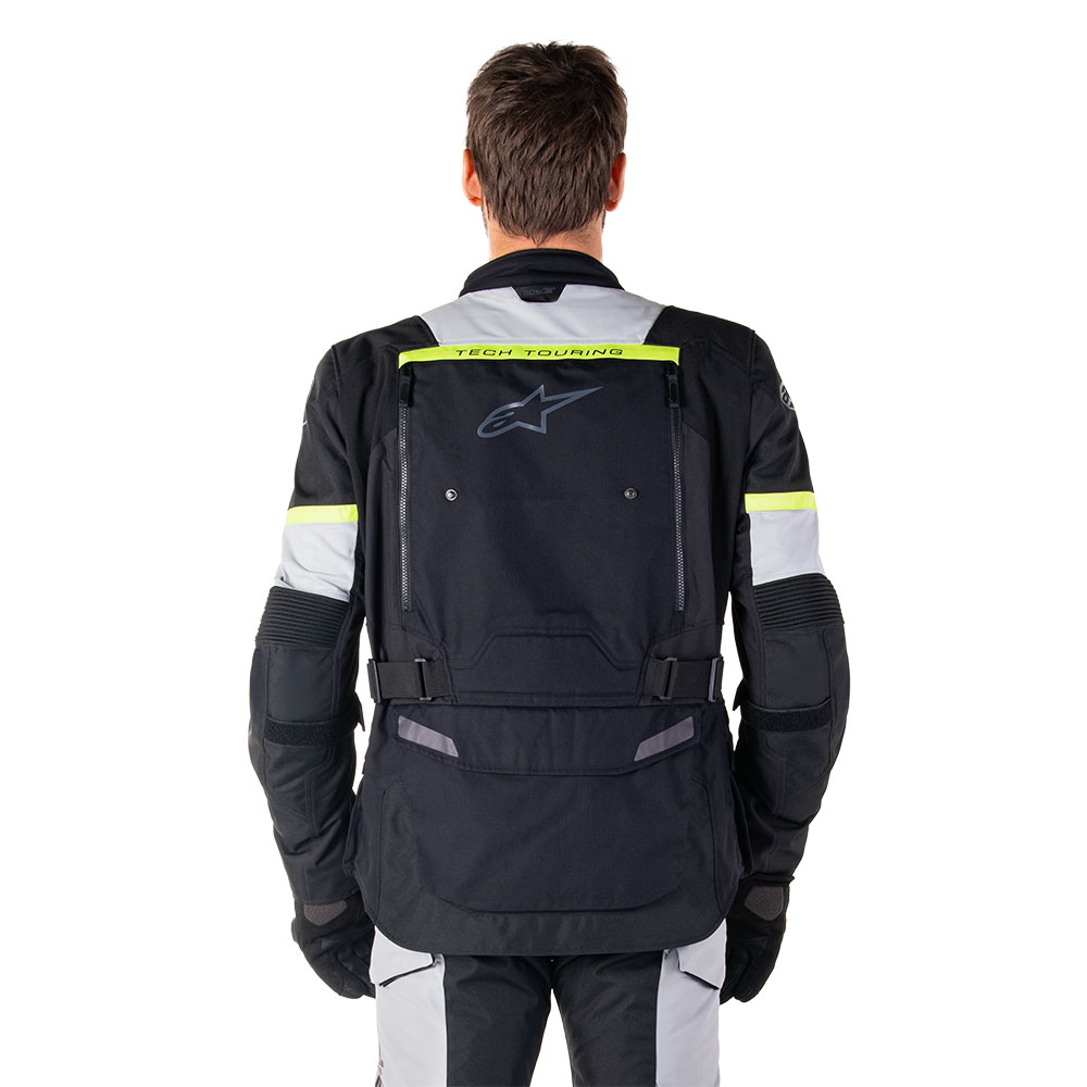 Jakna ALPINESTARS BOGOTA PRO DRYSTAR crno sivo žuta 3XL