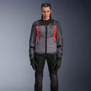 Jakna ALPINESTARS ST-2 AIR ženska sivo crno crvena M