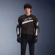 Jakna ALPINESTARS T-GP PLUS R V4 crno bela L