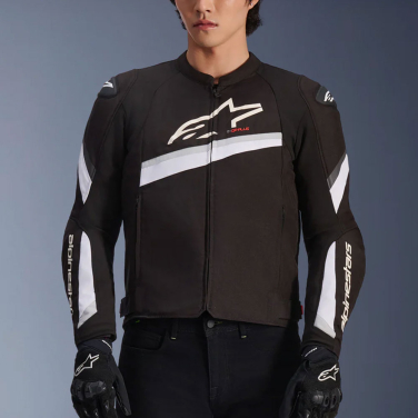 Jakna ALPINESTARS T-GP PLUS R V4 crno bela XXL