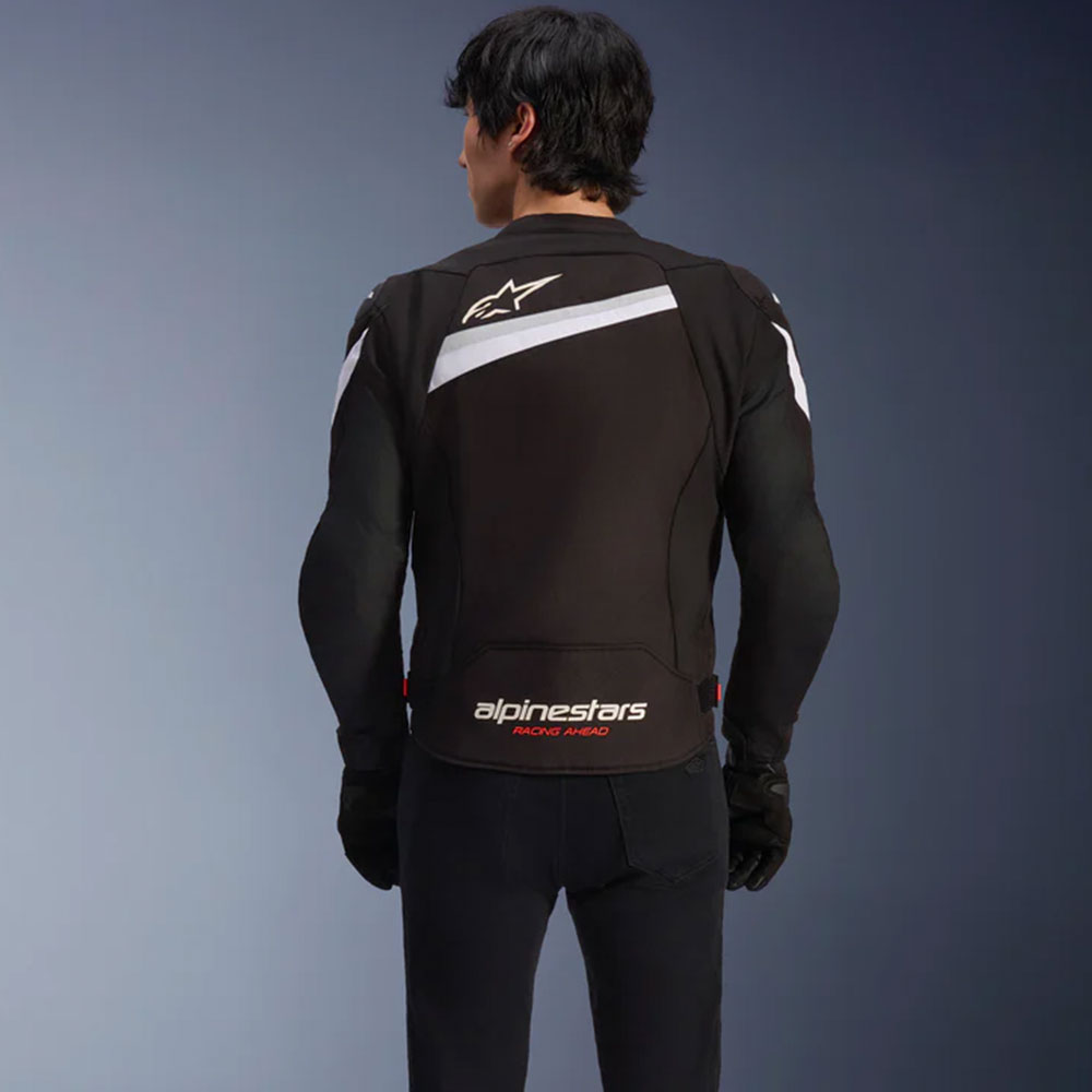 Jakna ALPINESTARS T-GP PLUS R V4 crno bela XXL