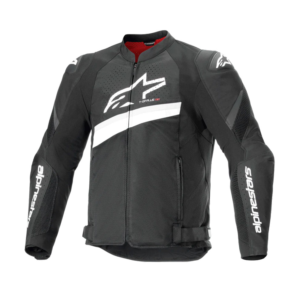 Jakna ALPINESTARS T-GP PLUS R V4 AIRFLOW crno bela XL