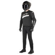 Jakna ALPINESTARS T-GP PLUS R V4 AIRFLOW crno bela XL