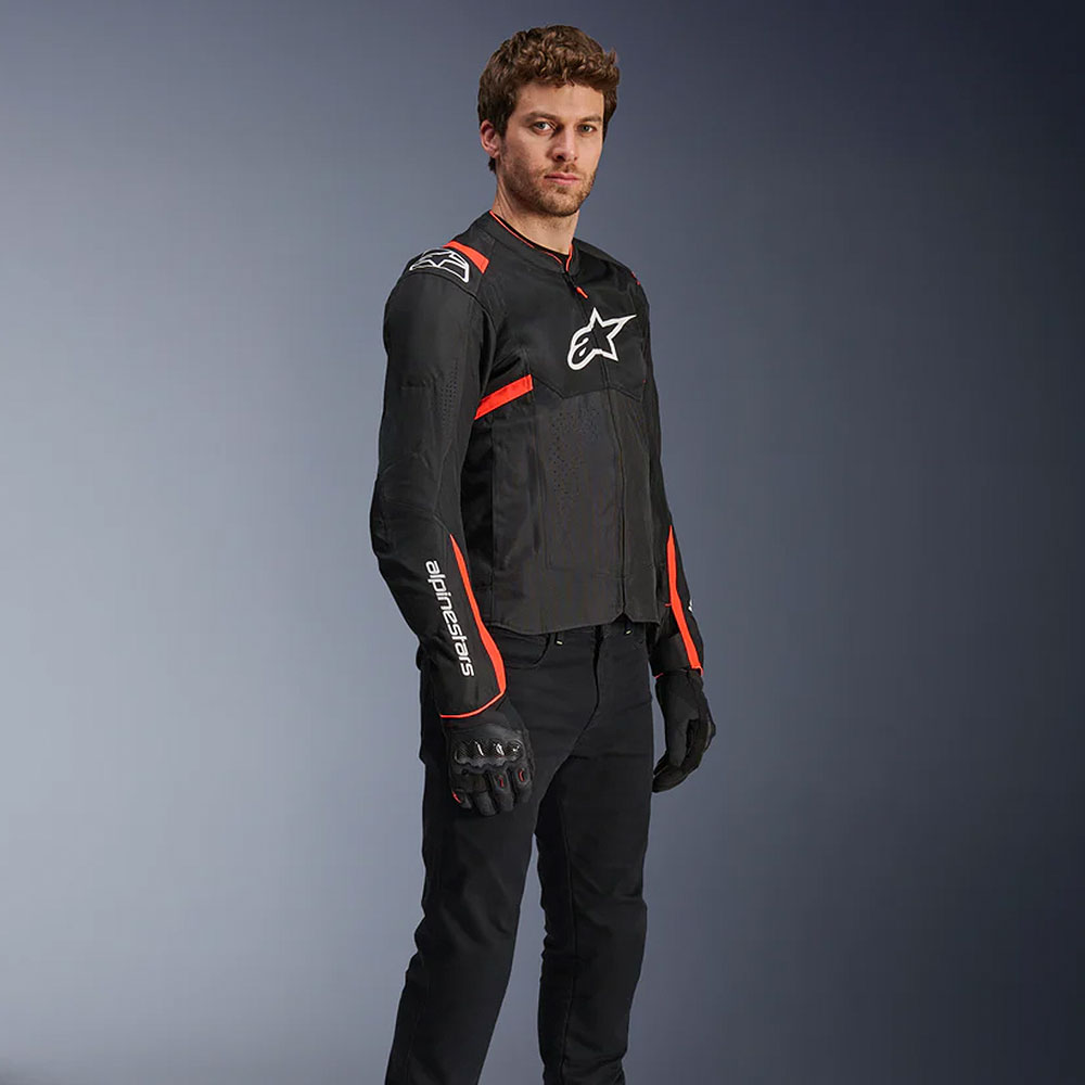 Jakna ALPINESTARS T-SPS AIR V2 crno crvena 3XL