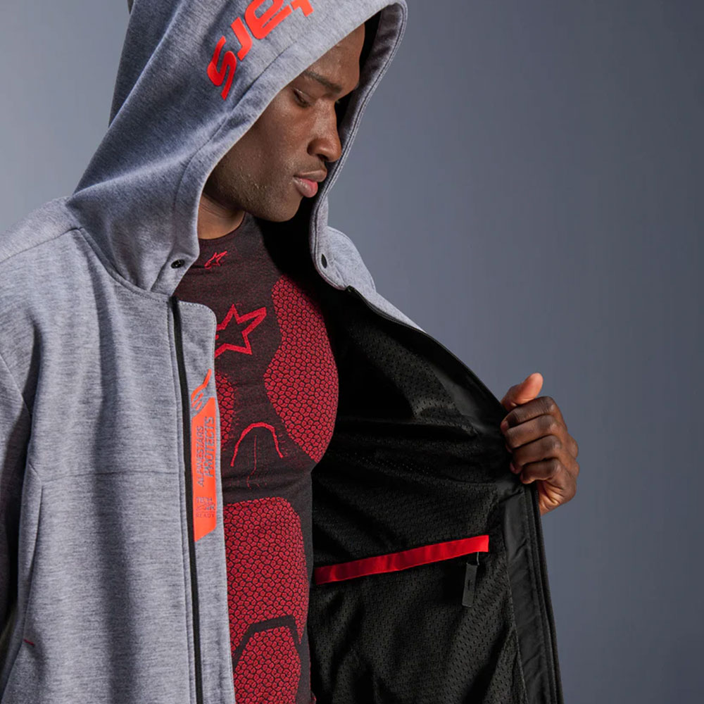 Jakna ALPINESTARS CHROME V2 SPORT sivo crvena M